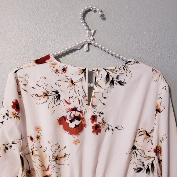 Anthropologie x First Monday Floral Dress | Size L - Picture 8 of 12